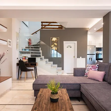 וילה Luxurious - Private Pool, Jacuzzi, Sauna, & Gym - 13km To Rethymno Center Kirianna