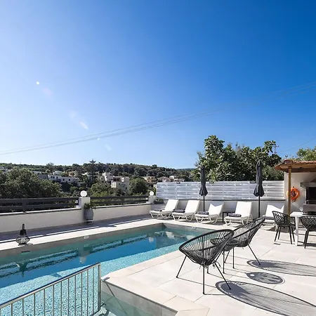 Luxurious - Private Pool, Jacuzzi, Sauna, & Gym - 13km To Rethymno Center * Kirianna